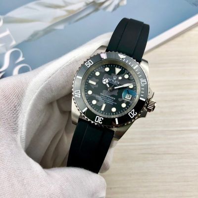 ROLEX Japan 8215 Automatic Movement Black 40MM Watch high quality replica rolex